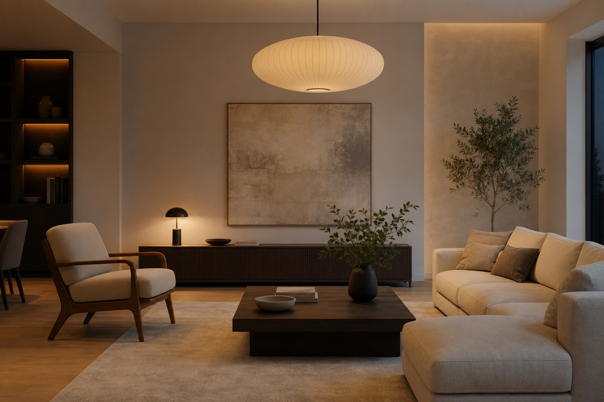 Decorative Lights: How to Use Them Without Making a Room Look Busy