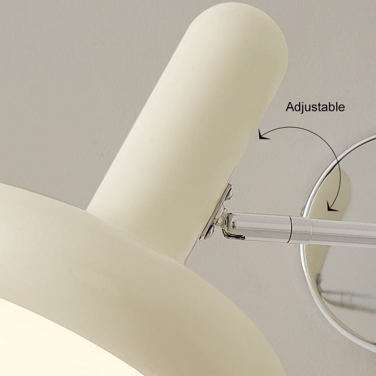Capsule White Retro Wall Lamp