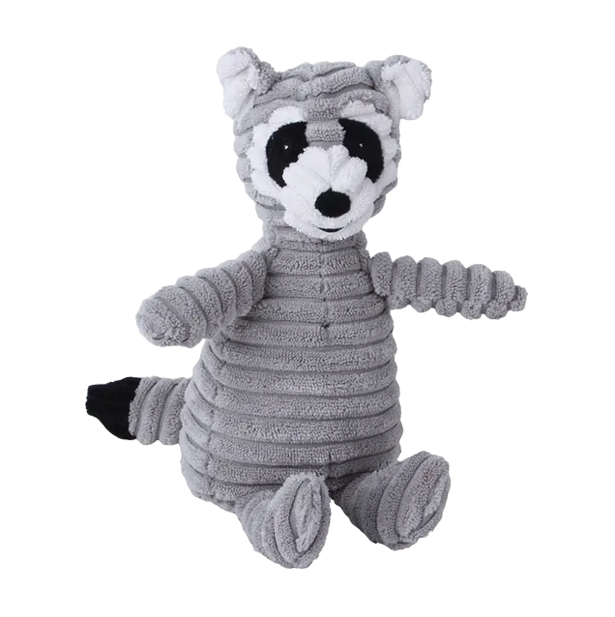 Plush corduroy squeaky dog toy animal shape durable chew toy for puppies and dogs