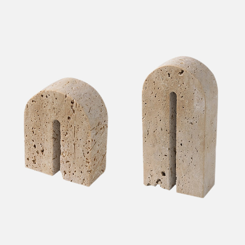 U Tower Stone Book Stand Holder
