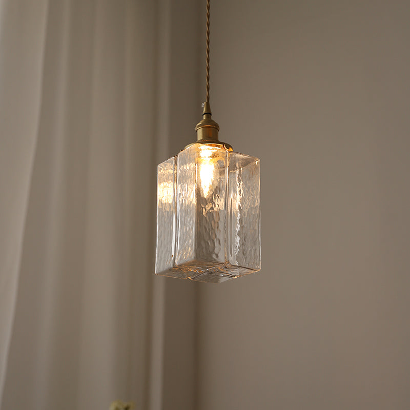Pendant Glass Light Minimalist Creative Brass Lamp