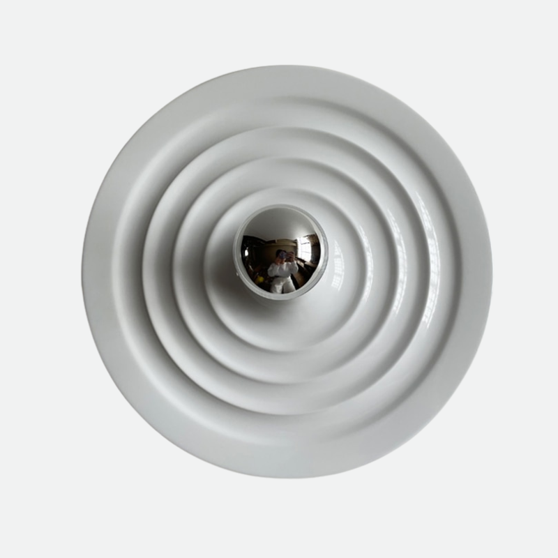 Metallic Wall Lamp Gold Black White Color Light