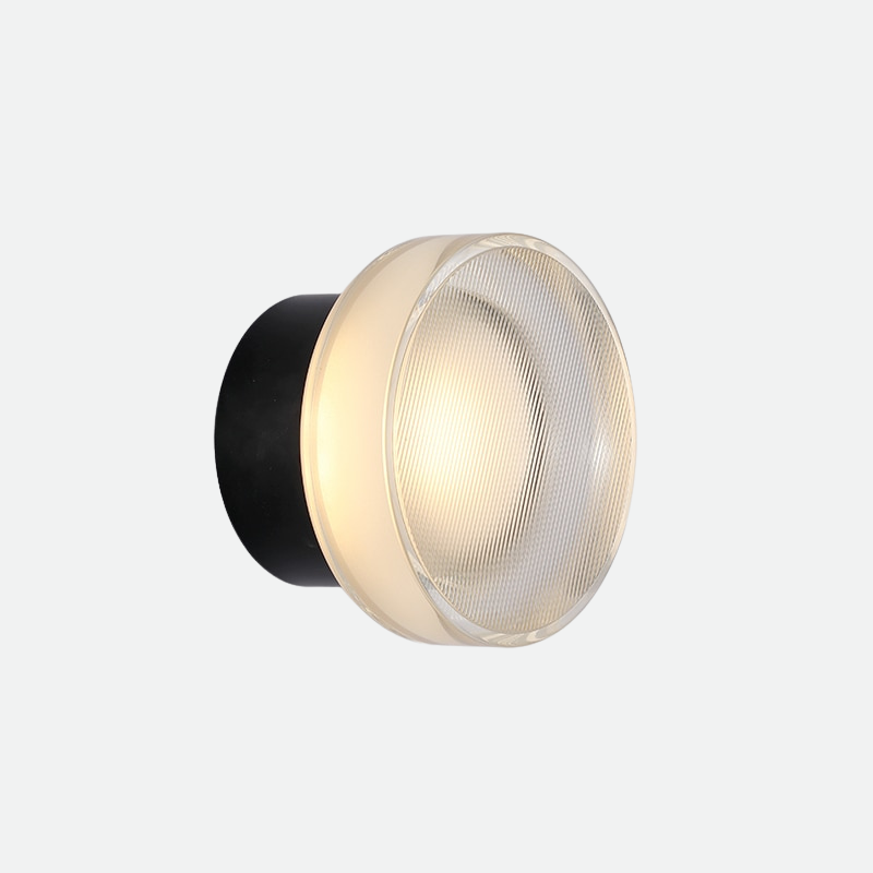 LED Wall Lamp Glass and Aluminum Light Plexy glass designer wall lamp modern