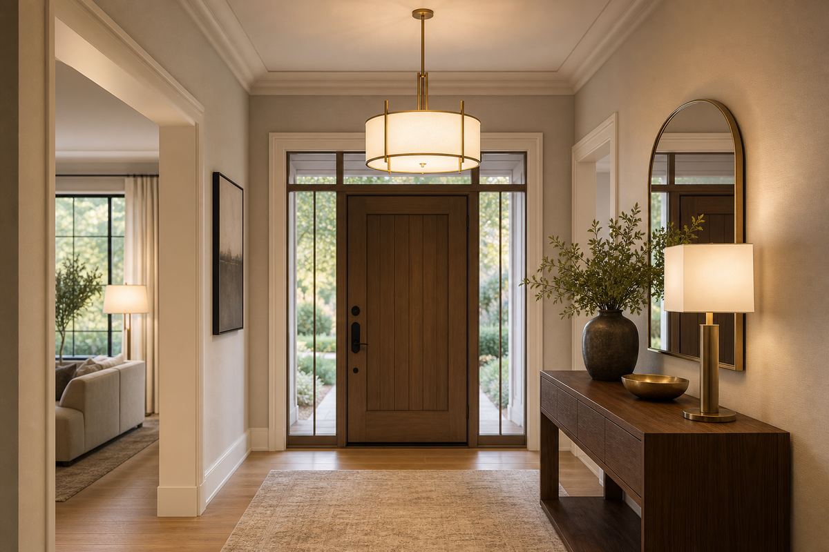 How to Choose a Designer Light Fixture for Your Entryway