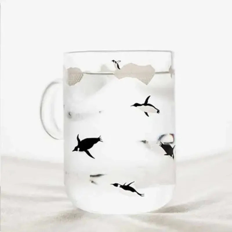Arctic Charm Glass Mug