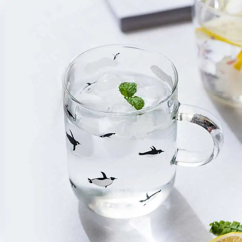 Arctic Charm Glass Mug