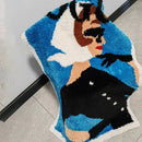 Vintage Magazine Poster Rug