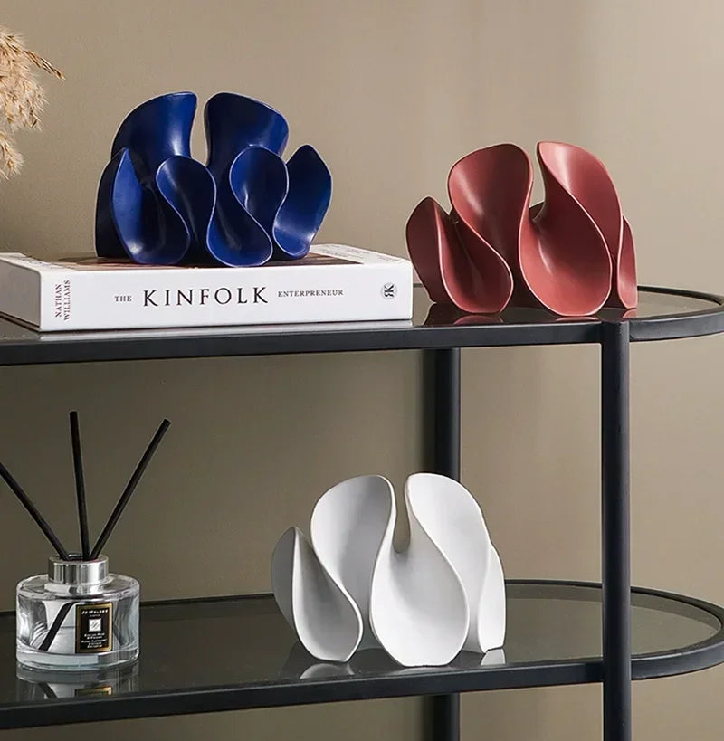 Bloom Wave Decorative Sculpture