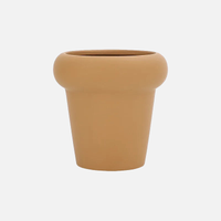 Flower Bud Ceramic Potted Planter
