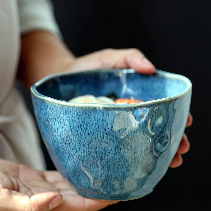 Tidepool Glaze Ceramic Bowl