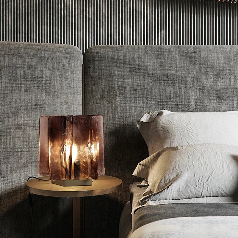 Bellmont Glass Table Lamp