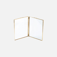 Infinite Double Glass Photo Frame