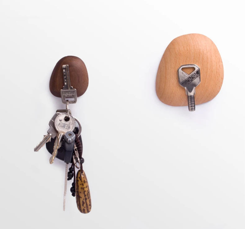 Key Holder Strong Magnetic Hooks wooden minimalist magnetic hooks