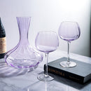 Lilac Wine Luxury Glass & Decanter Set