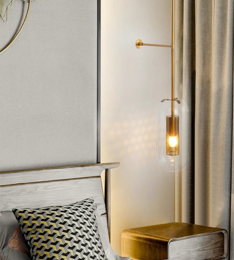 Vintage Luxury Wall Lights post-modern honeycomb wall sconce