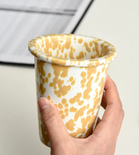 Lydia Retro Enamel Cup