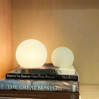 Moon Cordless LED Dimmable Orb Table Lamp with Rechargeable Batteries - Final Sale-Letifly Lights and Decor