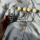 Iron wall hook rack space-saving durable stylish organizer