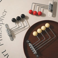 Iron wall hook rack space-saving durable stylish organizer