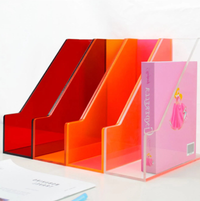 Acrylic A4 File Storage Case