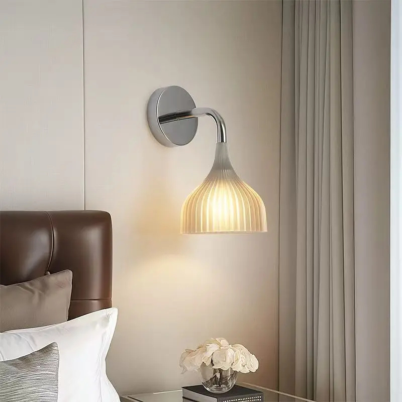 Radiant Flute Series Lamps fluted wall pendant lamps minimalist style for bedroom living room hallway kitchen spaces