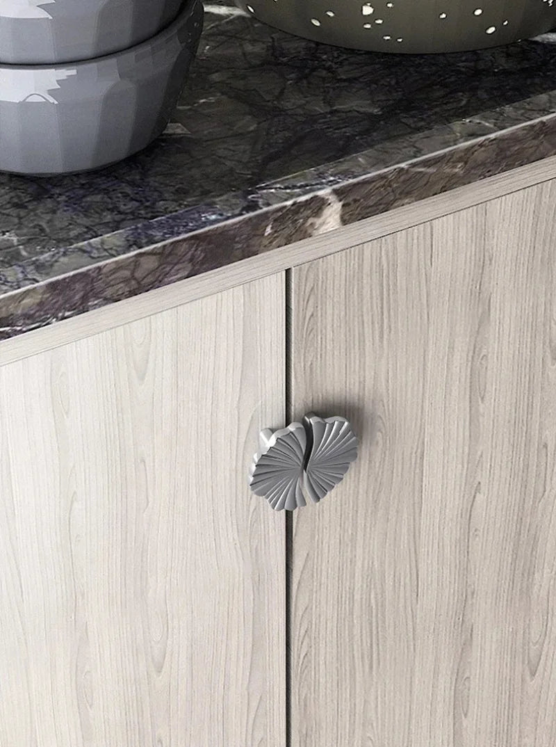 Santaya Brass Cabinet Pulls Cup Flat Chrome Drawer Pulls Kitchen Cupboard Bathroom Dresser Cabinet Knob Hardware Silver Handles-Letifly Lights and Decor