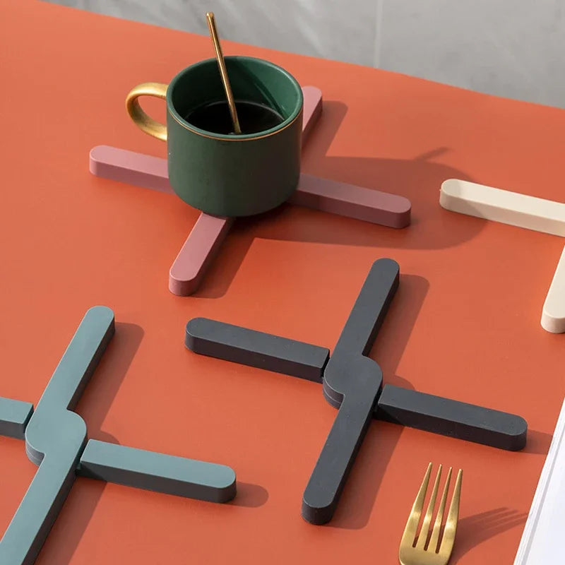 The Crossfold Coaster Trivet
