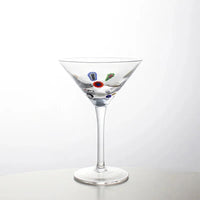 1 Piece Polka Kaleidoscope Handmade Decals Glass Cocktail Glass Goblet Champagne Glass Martini Glass Wine Glass-Letifly Lights and Decor