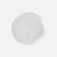 Creative Transparent Glass Western Food Plate Kitchen Tableware Living Room Home Coffee Table Dried Fruit Snacks Display Tray-Letifly Lights and Decor