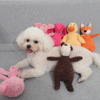 Plush Squeaky Monkey Dog Toy – Soft Chew Toy for Small & Medium Dogs-Letifly Lights and Decor