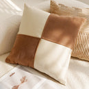 textured neutral throw pillow cover tufted cotton decorative cushion