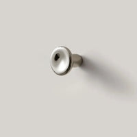 Kinetic Line Knobs & Pulls Minimalist brass cabinet knobs and pulls solid brass modern hardware set