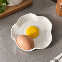 Ceramic Plate Household Plate Dining Plate Tableware High-end Sense Niche Dessert Plate Snack Plate-Letifly Lights and Decor