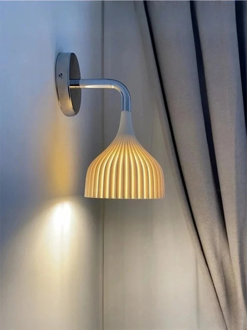 Radiant Flute Series Lamps fluted wall pendant lamps minimalist style for bedroom living room hallway kitchen spaces
