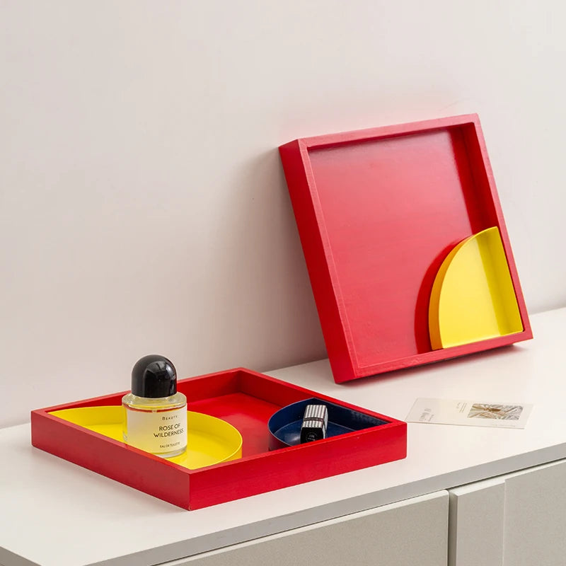 Mondrian Color Block Catchall Tray