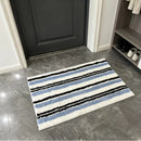 Soft Rug Stripe Tufting Bathroom Mat Bedroom Carpet Doormat Floor Anti Slip Pad Aesthetic Home Room Decor-Letifly Lights and Decor