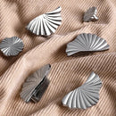 Santaya Brass Cabinet Pulls Cup Flat Chrome Drawer Pulls Kitchen Cupboard Bathroom Dresser Cabinet Knob Hardware Silver Handles-Letifly Lights and Decor