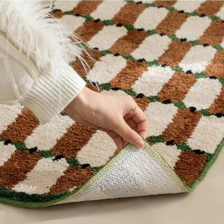 Willow Check Tufted Rug