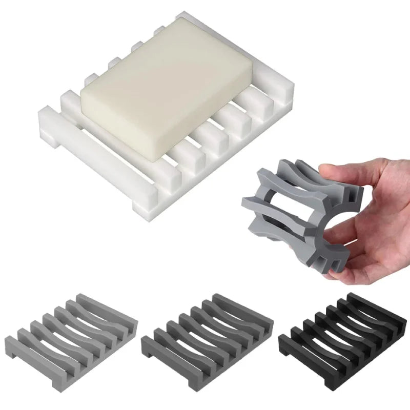 Waveform Silicone Soap Holder