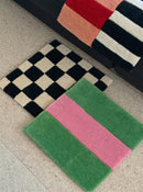 Handmade Colorful Tufting Seat Grids Blocks Cushion Soft Square Chair Sofa Pad Hanging Wall Decoration Tapestry Home Decor-Letifly Lights and Decor
