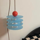 Disc-O Drop Pendant Lamp colorful acrylic bauhaus pendant lamp multilayer disc design dopamine decor