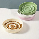 Ceramic Cat Slow Food Bowl for Small Dogs Anti-Choking Pet Supply Dishwasher Safe Dog Bowls for Water And Food-Letifly Lights and Decor