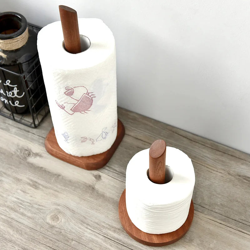 Cedarwood Vertical Tissue Holder