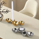 Serpentine Ceramic Candelabra-Letifly Lights and Decor