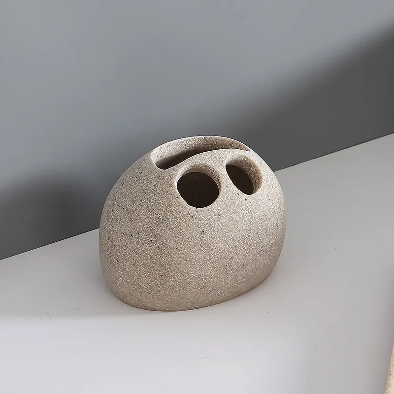 Resin Sand Bathroom Accessories