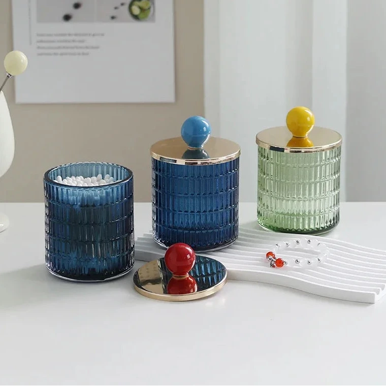 Vista Knob Glass Canisters