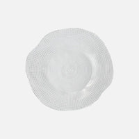 Creative Transparent Glass Western Food Plate Kitchen Tableware Living Room Home Coffee Table Dried Fruit Snacks Display Tray-Letifly Lights and Decor