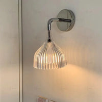 Radiant Flute Series Lamps fluted wall pendant lamps minimalist style for bedroom living room hallway kitchen spaces