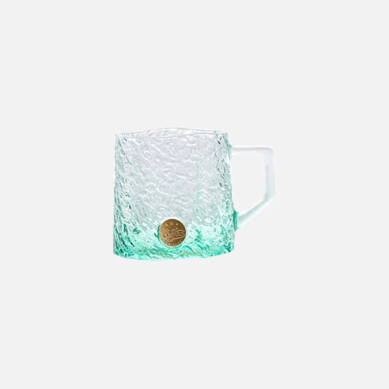 Handle water cup glass household high temperature resistant office drinking cup high value glass lady-Letifly Lights and Decor