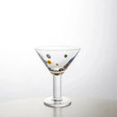 1 Piece Polka Kaleidoscope Handmade Decals Glass Cocktail Glass Goblet Champagne Glass Martini Glass Wine Glass-Letifly Lights and Decor